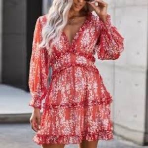 Beautiful dress open back design